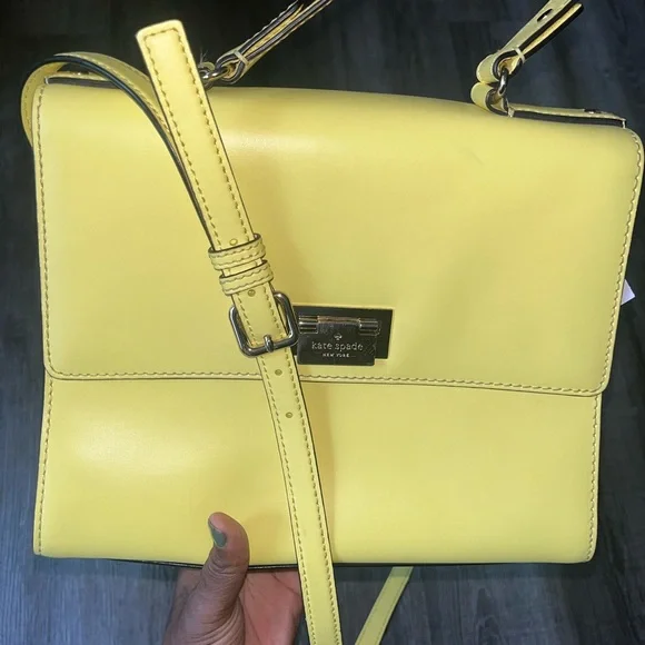 Kate Spade Yellow Crossbody Bag - Picture 7 of 13